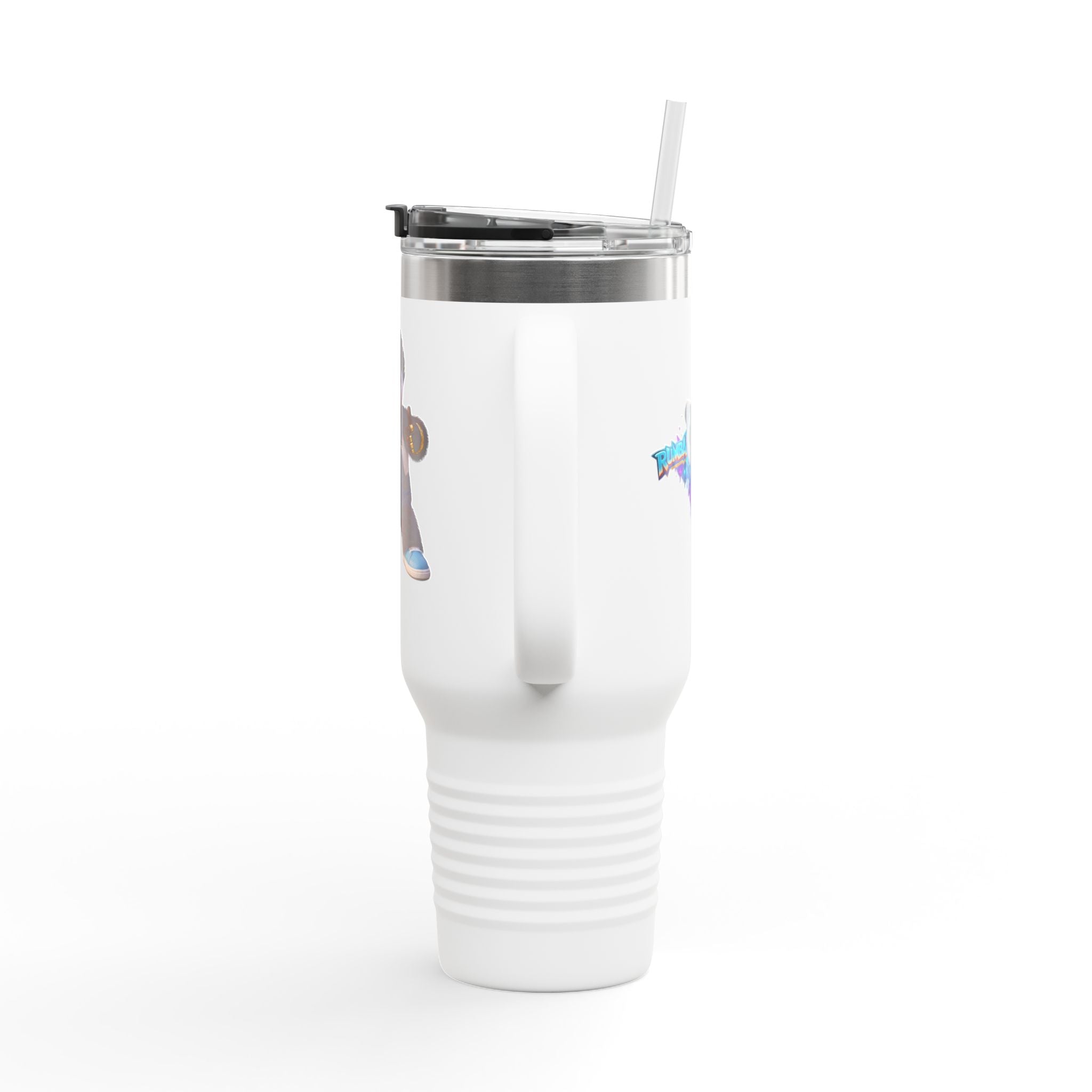 Pandín Funny Quote 40oz Travel Mug | Insulated Tumbler, Spill‑Resistant