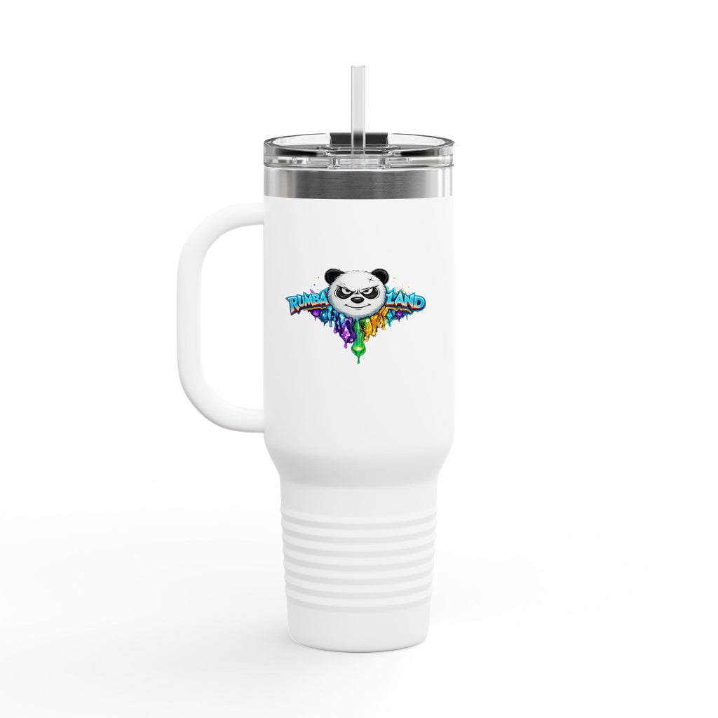 Pandín Funny Quote 40oz Travel Mug | Insulated Tumbler, Spill‑Resistant