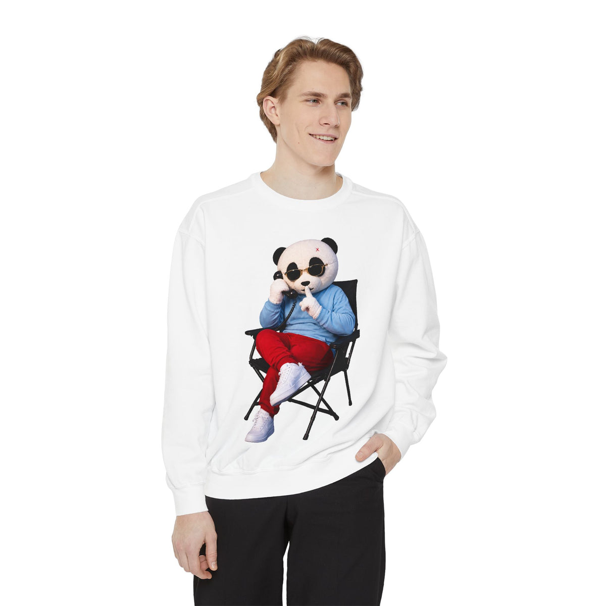 Unisex Garment-Dyed Sweatshirt
