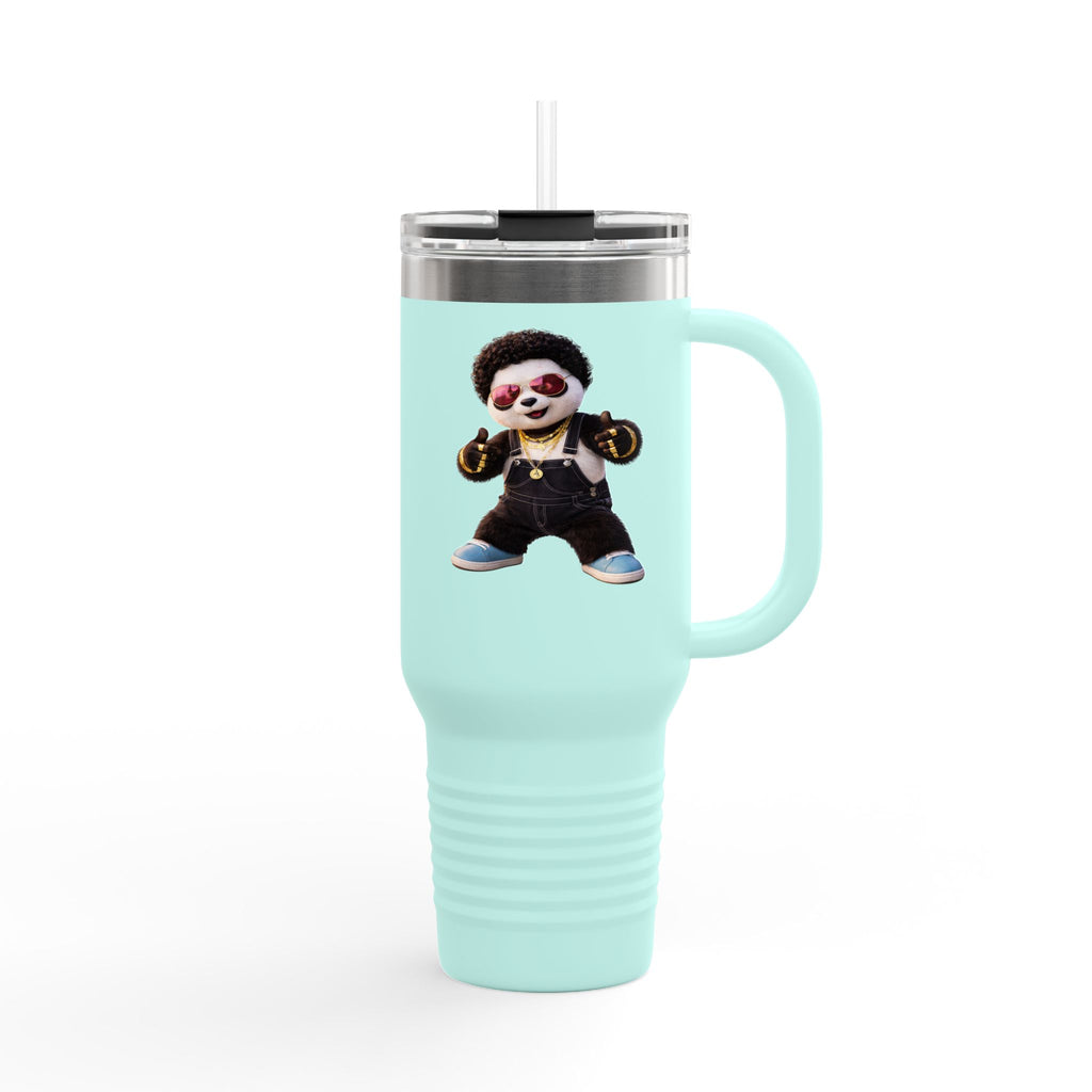 Pandín Funny Quote 40oz Travel Mug | Insulated Tumbler, Spill‑Resistant