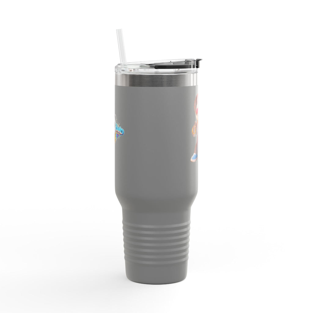 Pandín Funny Quote 40oz Travel Mug | Insulated Tumbler, Spill‑Resistant