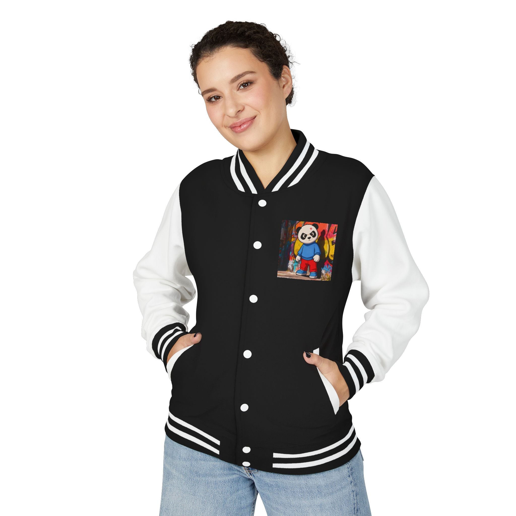 Pandín Unisex Heavyweight Letterman Jacket