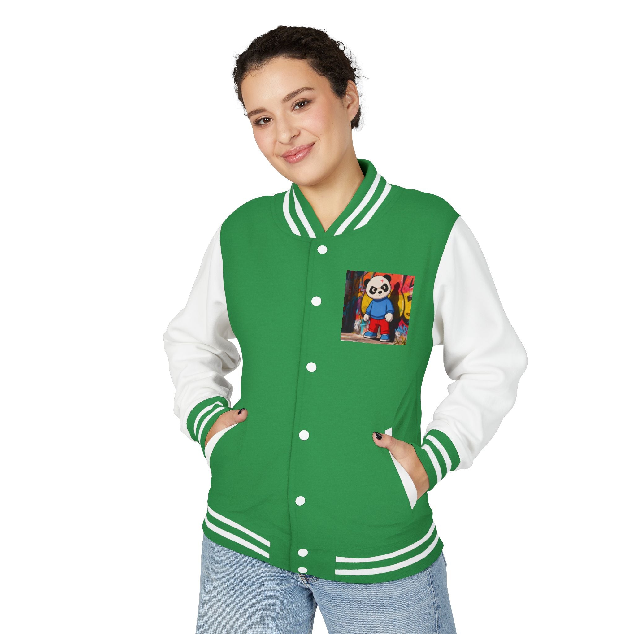 Pandín Unisex Heavyweight Letterman Jacket