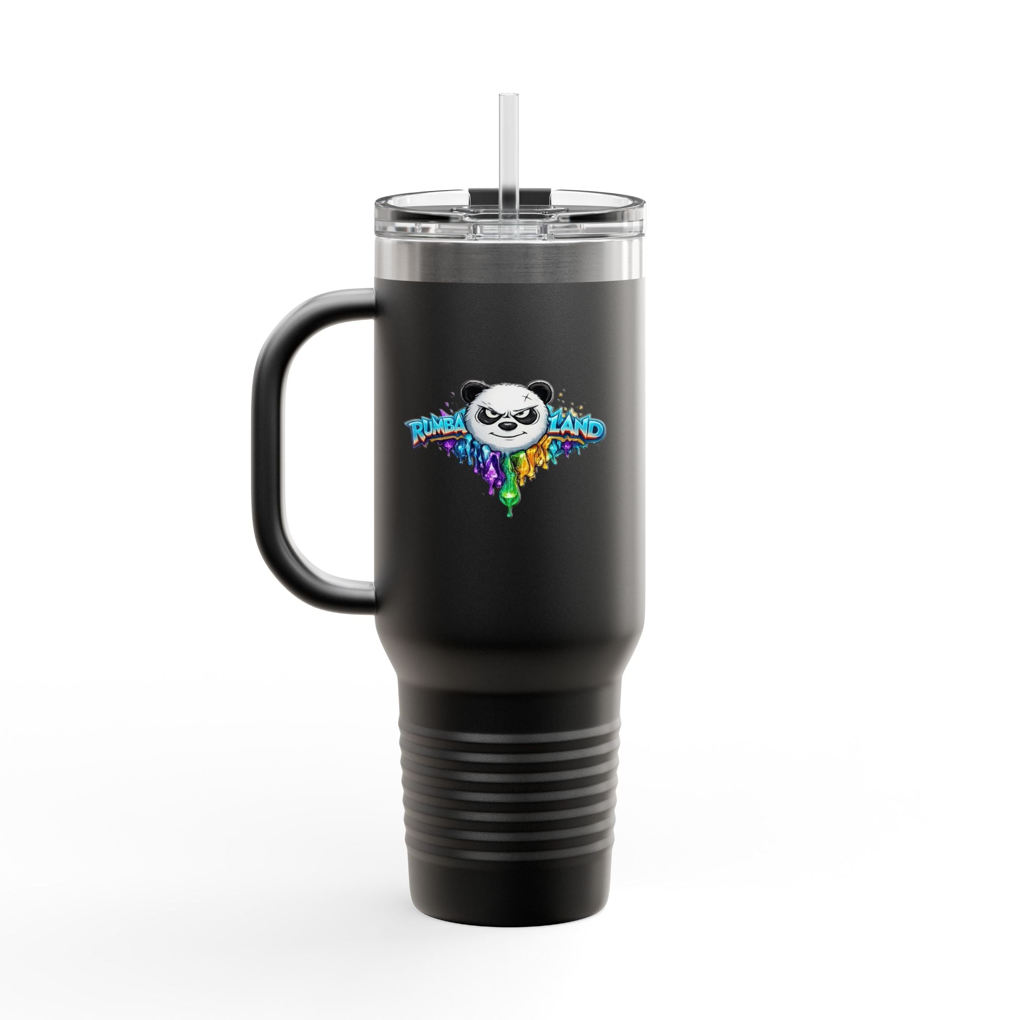 Pandín Funny Quote 40oz Travel Mug | Insulated Tumbler, Spill‑Resistant