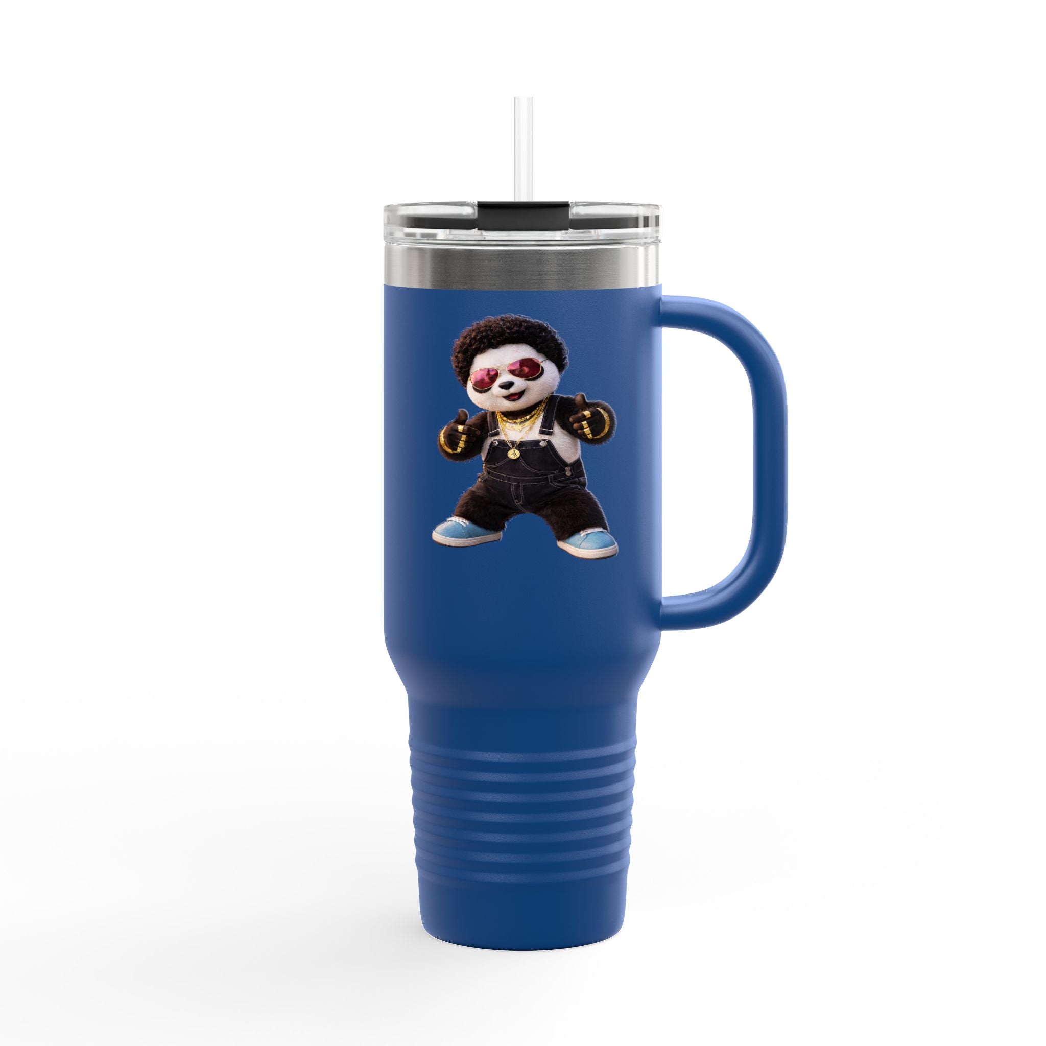 Pandín Funny Quote 40oz Travel Mug | Insulated Tumbler, Spill‑Resistant