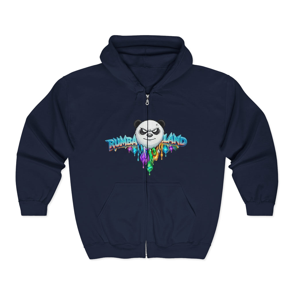 Unisex Heavy Blend™ Full Zip Hooded Sweatshirt ( Rumba Land )