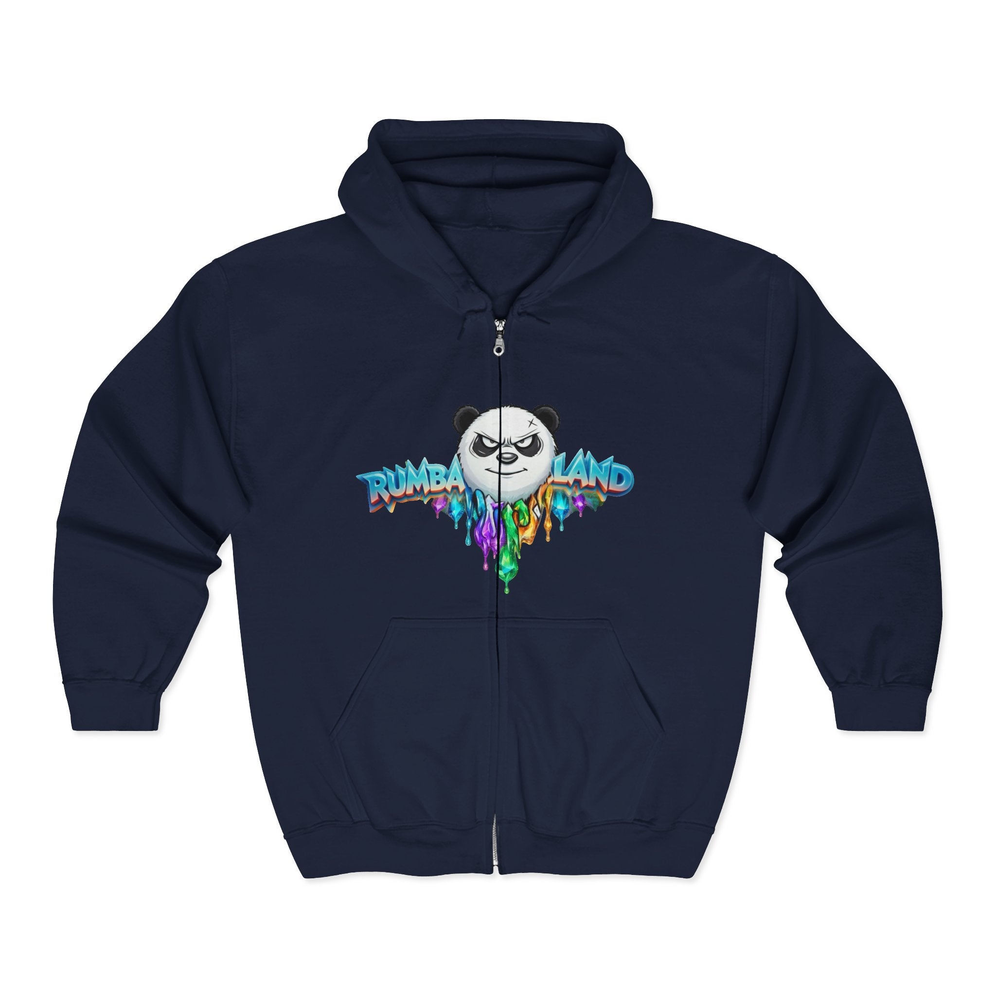 Unisex Heavy Blend™ Full Zip Hooded Sweatshirt ( Rumba Land )