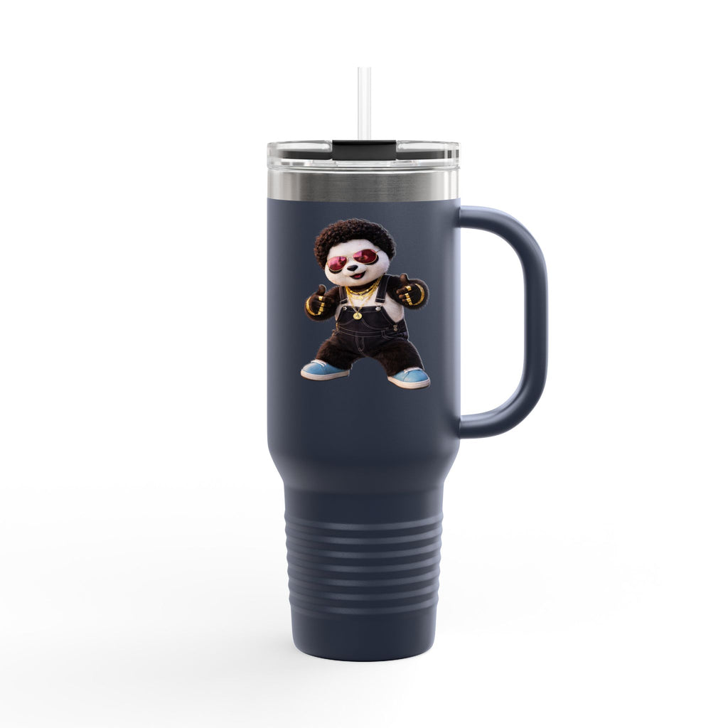 Pandín Funny Quote 40oz Travel Mug | Insulated Tumbler, Spill‑Resistant