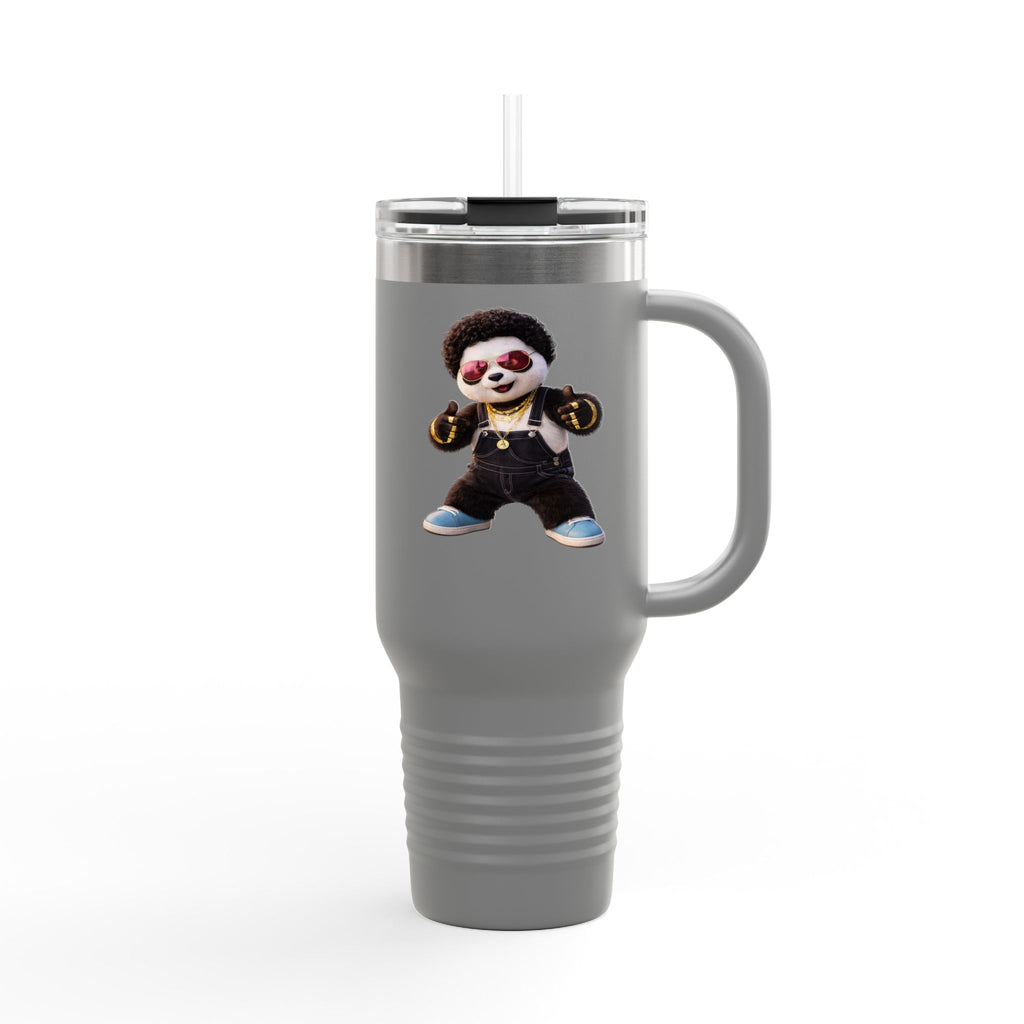 Pandín Funny Quote 40oz Travel Mug | Insulated Tumbler, Spill‑Resistant