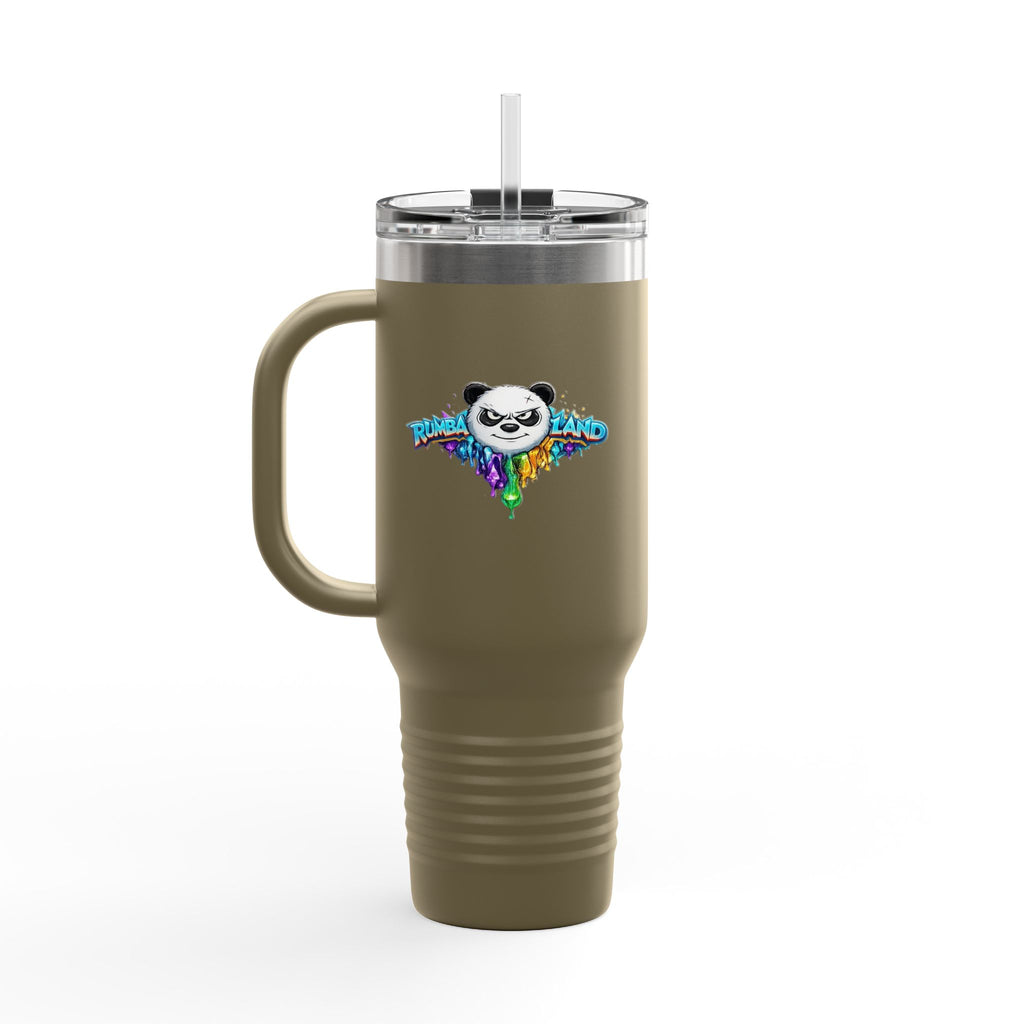 Pandín Funny Quote 40oz Travel Mug | Insulated Tumbler, Spill‑Resistant