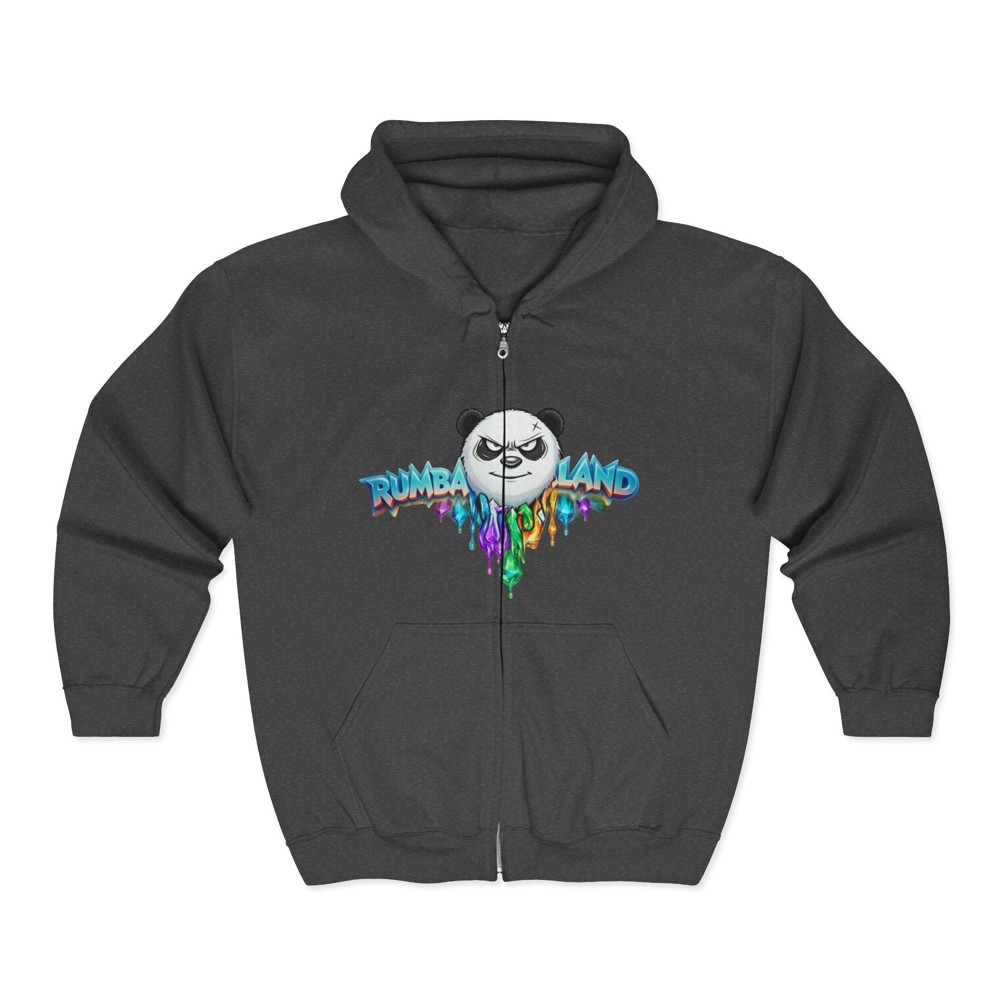 Unisex Heavy Blend™ Full Zip Hooded Sweatshirt ( Rumba Land )
