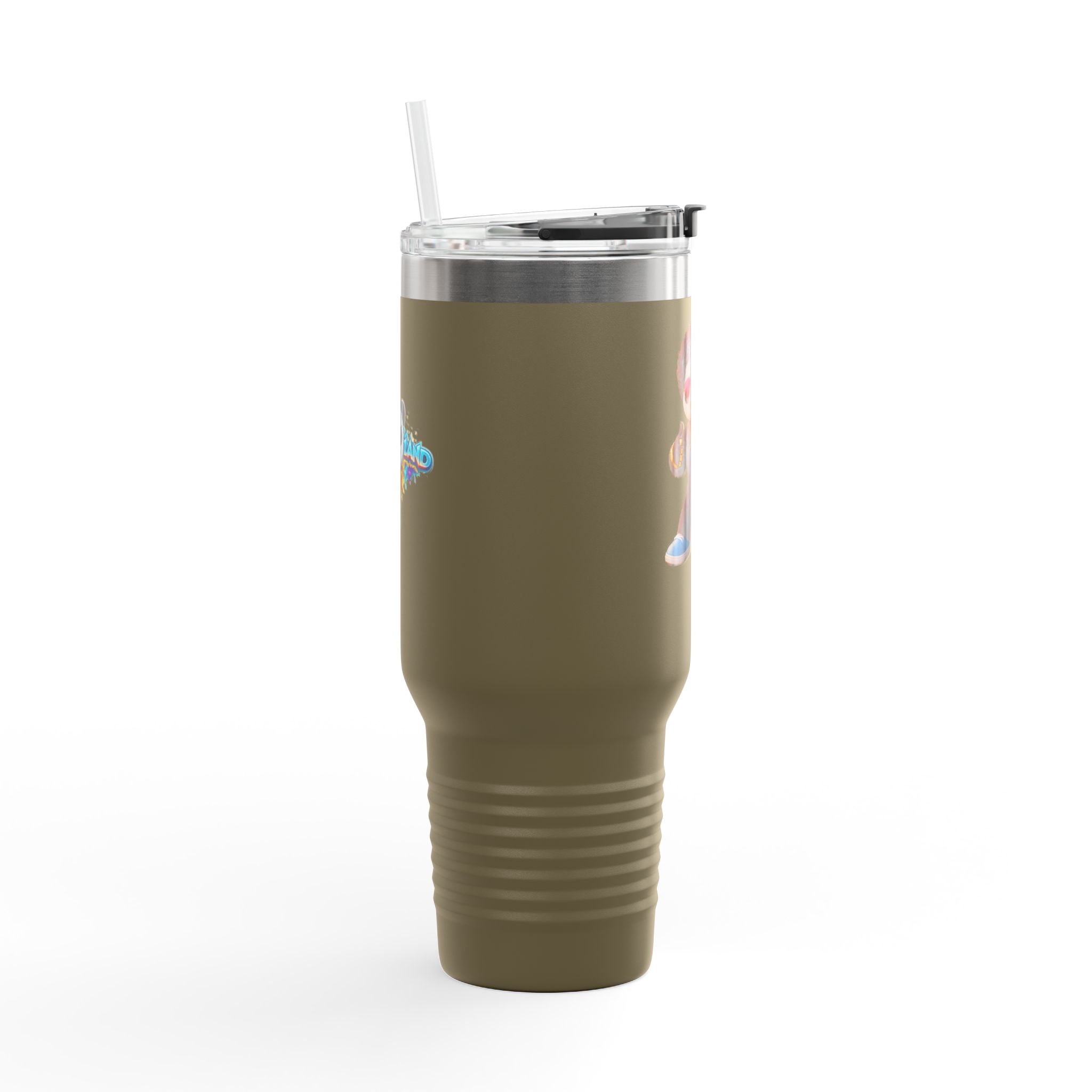 Pandín Funny Quote 40oz Travel Mug | Insulated Tumbler, Spill‑Resistant