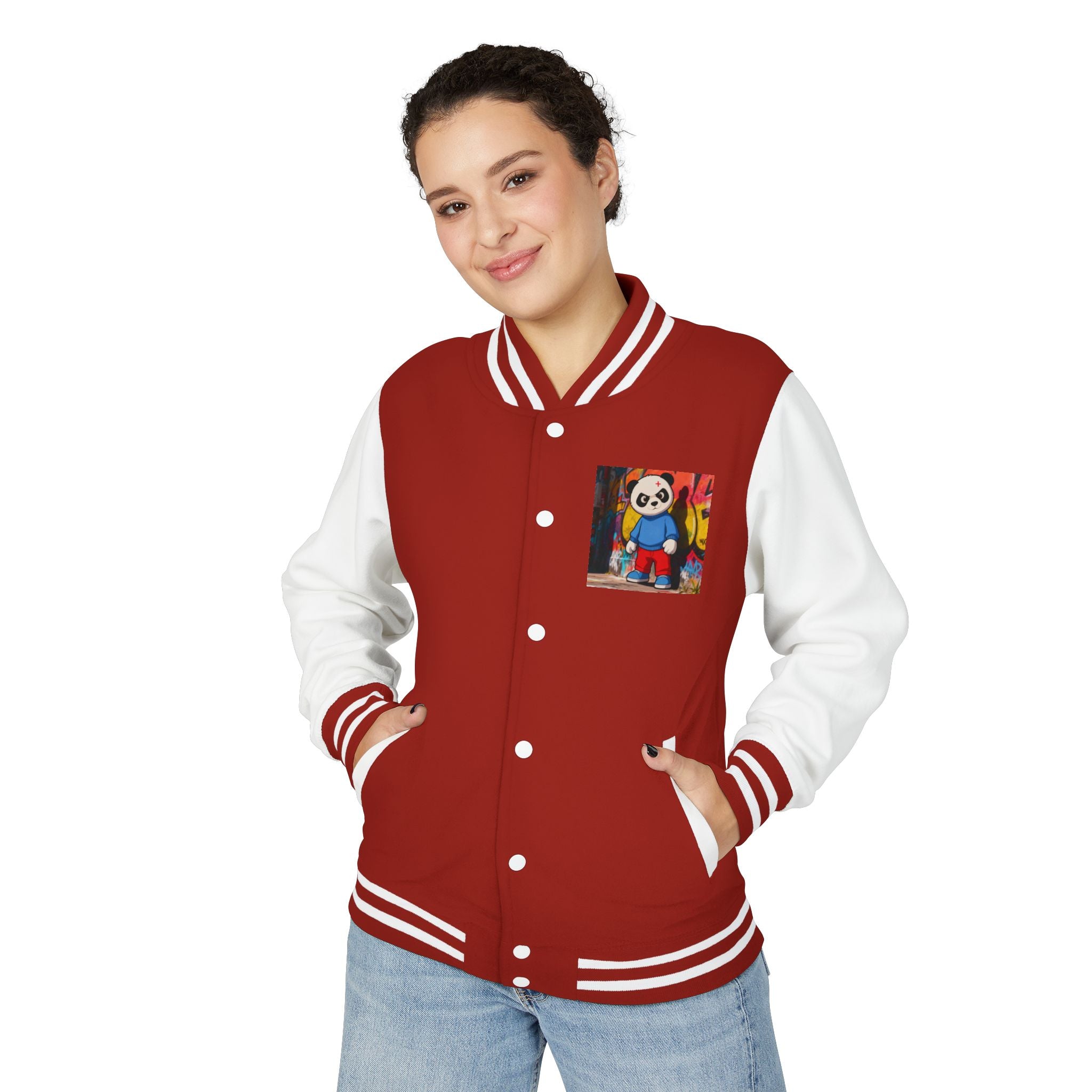 Pandín Unisex Heavyweight Letterman Jacket