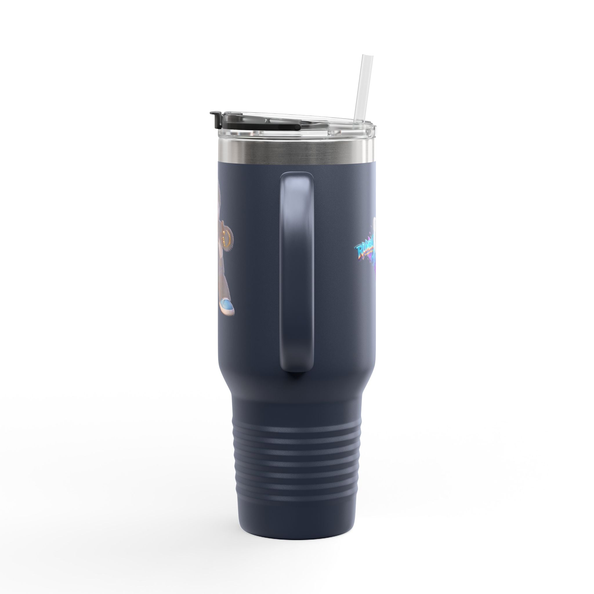 Pandín Funny Quote 40oz Travel Mug | Insulated Tumbler, Spill‑Resistant