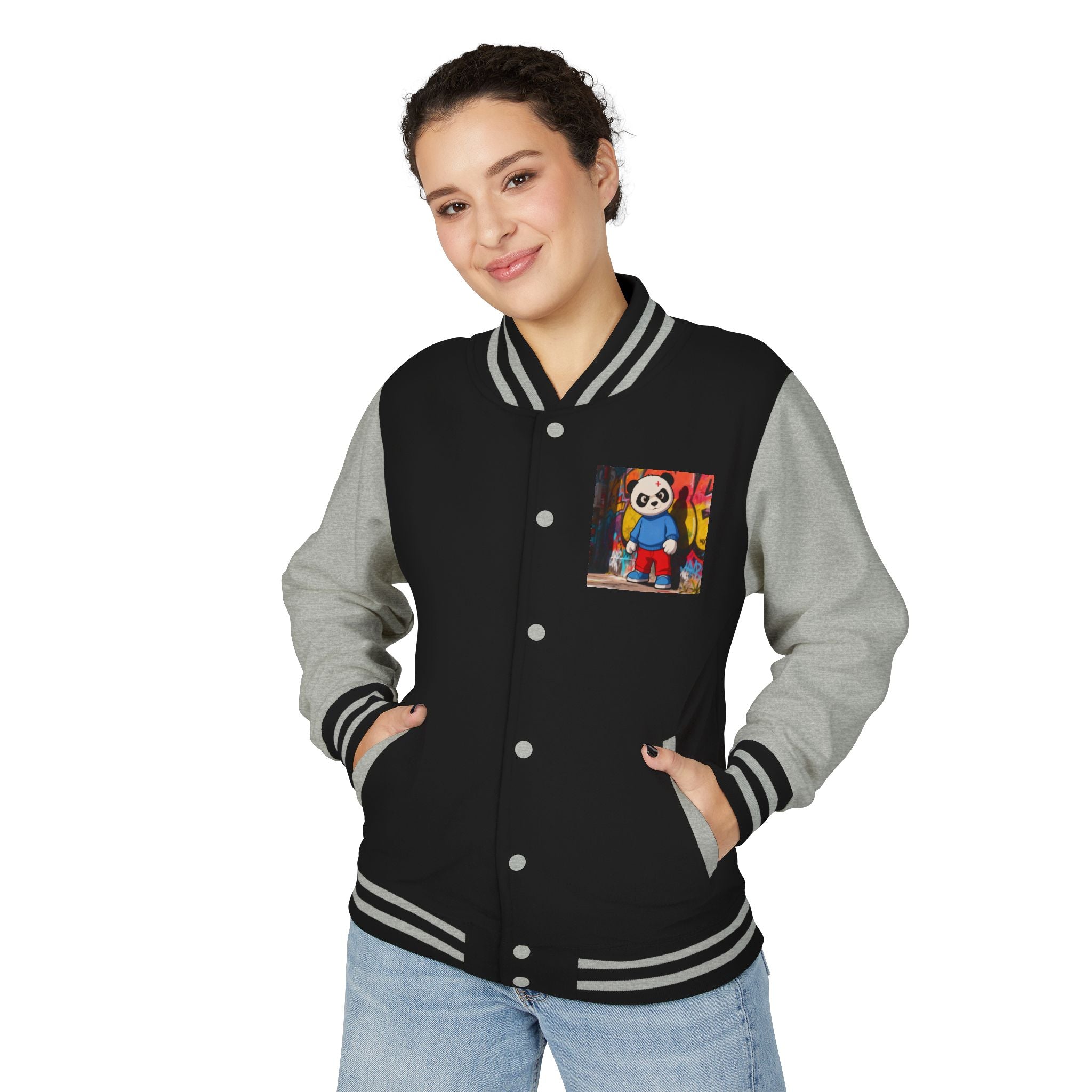 Pandín Unisex Heavyweight Letterman Jacket